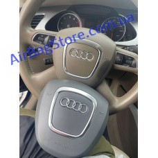 Audi (4 спицы, козырёк, серая)