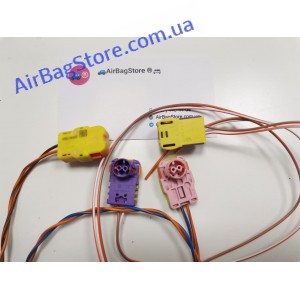 Шнурки розовые, пара (ac-07)