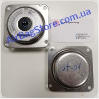Пиропатрон 4" (4r-09) 67*67*67*60, d=66/69mm in/out, h=36mm, хром, фикс прорези