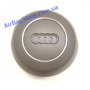 Audi круг, тире, серая