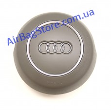 Audi круг, тире, серая