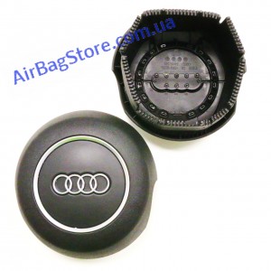 Audi A3 15-16, A4L 13-16, Q3 13-18, Q5 14-17 (круглая, борода, чёрная)