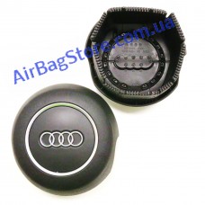Audi A3 15-16, A4L 13-16, Q3 13-18, Q5 14-17 (круглая, борода, чёрная)