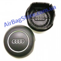 Audi A3 15-16, A4L 13-16, Q3 13-18, Q5 14-17 (круглая, борода, чёрная)