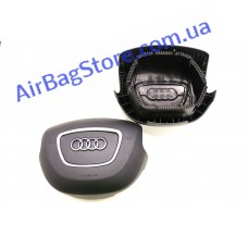 Audi Q7 12-15 4L (низкая, борода, чёрная)