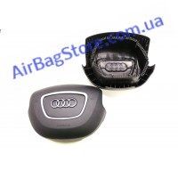 Audi Q7 12-15 4L (низкая, борода, чёрная)