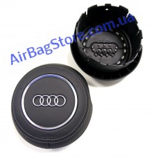 Audi SQ5 кожаная, чёрная, тире