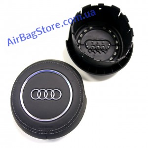 Audi SQ5 кожаная, чёрная, тире