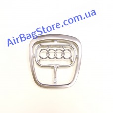 Audi матовый хром, высокая крышка