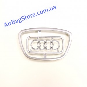 Audi матовый хром, низкая крышка