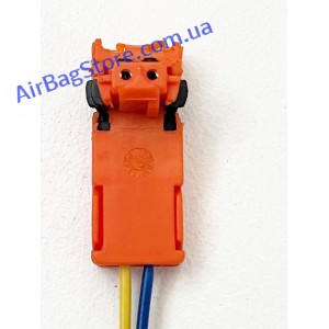 Шнурки плоские, оранжевые, 1 зуб (ac-030) Шнурки плоские, оранжевые, 1 зуб (ac-030)