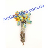 Шнурки элитные, зелёный отдельно (ac-053)