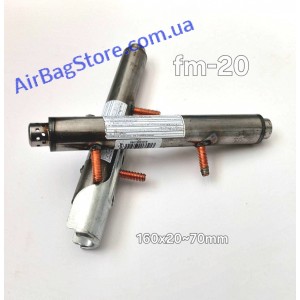 Пиропатрон fm-20 в сиденье, 160*20mm, ~70mm